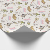 Papier Cadeau Motif de dessin animé Tan FRIENDS™ (Coin)