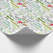 Papier Cadeau Motif de devis Grinch (Coin)