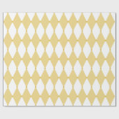 Papier Cadeau Motif de diamant de harlequin (Plat)