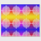 PAPIER CADEAU MOTIF DE DIWALI ! (Plat)