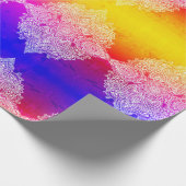 PAPIER CADEAU MOTIF DE DIWALI ! (Coin)