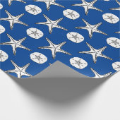 Papier Cadeau Motif de Dollar de Sable de Starfish (Coin)