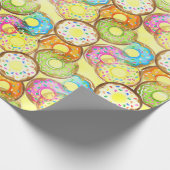 Papier Cadeau Motif de donut (Coin)