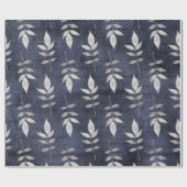 Papier Cadeau Motif de feuille (Plat)