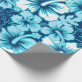 Papier Cadeau Motif de fleurs (Coin)