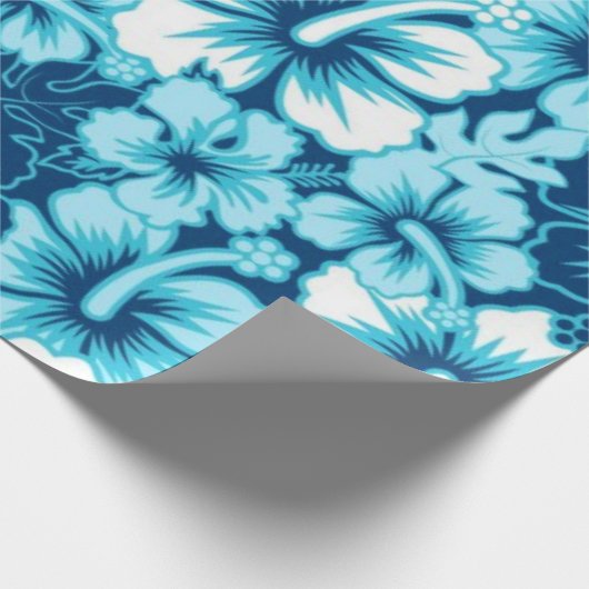 Papier Cadeau Motif de fleurs (Coin)