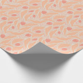 Papier Cadeau Motif de fleurs (Coin)