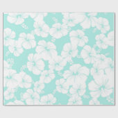 Papier Cadeau Motif de fleurs (Plat)