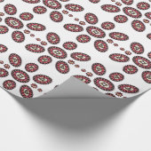 Papier Cadeau Motif de fleurs Mandala (Coin)