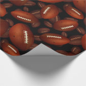 Papier Cadeau Motif de football (Coin)