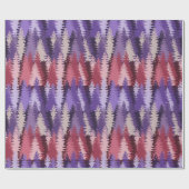 Papier Cadeau Motif de forêt de pins stratifiée (Plat)