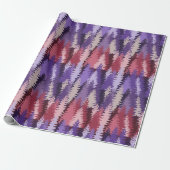 Papier Cadeau Motif de forêt de pins stratifiée (Déroulé)