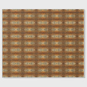 Papier Cadeau Motif de fourrure de tigre (Plat)