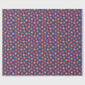 Papier Cadeau Motif de fraise (Plat)