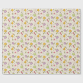 Papier Cadeau Motif de fruits (Plat)