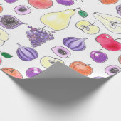 Papier Cadeau Motif de fruits (Coin)