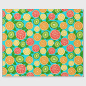 Papier Cadeau Motif de fruits (Plat)