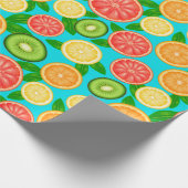 Papier Cadeau Motif de fruits (Coin)