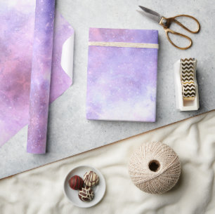 Papier Cadeau Motif de Galaxie cosmique céleste