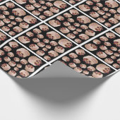 Papier Cadeau Motif de gâteau aux cerises (Coin)