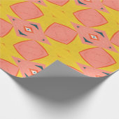 Papier Cadeau Motif de géométrie en lecture (Coin)