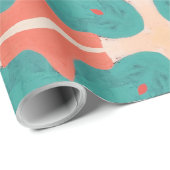 Papier Cadeau Motif de géométrie en lecture sur arrière - plan b (Coin rond)