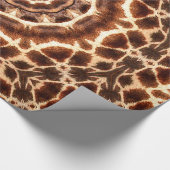 Papier Cadeau Motif de girafe_ (Coin)