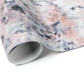 Papier Cadeau Motif de granit (Coin rond)