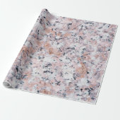 Papier Cadeau Motif de granit (Déroulé)