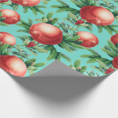 Papier Cadeau Motif de grenade (Coin)