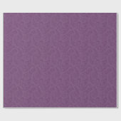 Papier Cadeau Motif de henné violet (Plat)