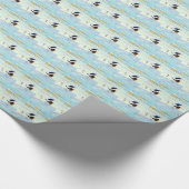 Papier Cadeau motif de héron bleu Thunder_Cove (Coin)