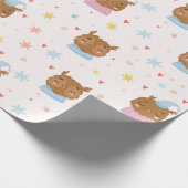 Papier Cadeau Motif de hibl (Coin)