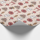 Papier Cadeau Motif de Japonais (Coin)