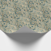 Papier Cadeau Motif de jardin oriental (Coin)