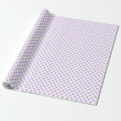 Papier Cadeau Motif de journaling pastel (Déroulé)