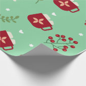 Papier Cadeau Motif de la Coupe pour Noël (Coin)