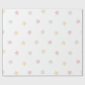 Papier Cadeau Motif de la crèche scandinave Boho (Plat)