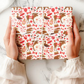 Papier Cadeau Motif de la fête du Canada