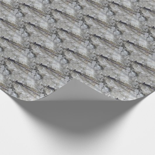 Papier Cadeau Motif de la nature pourpre de Damselfly   (Coin)