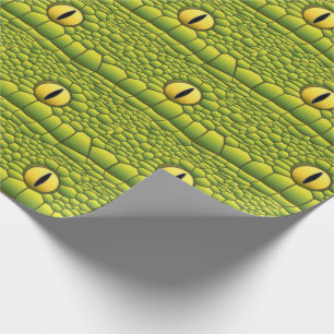 Papier Cadeau Motif De La Peau Et Yeux Reptiles De Serpent
