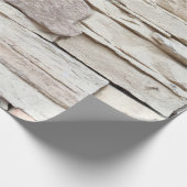 Papier Cadeau Motif de la pierre moderne mur de brique Surfacé b (Coin)