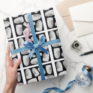 Papier Cadeau Motif de lait