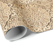 Papier Cadeau motif de l'Alhambra (Coin rond)