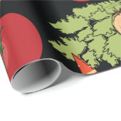 Papier Cadeau Motif de légumes (Coin rond)