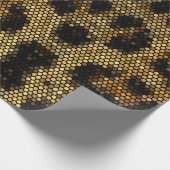 Papier Cadeau Motif de léopard Brown (Coin)