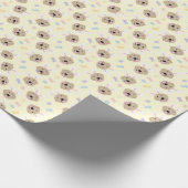 Papier Cadeau Motif de l'épreuve de Pâques Bunny (Coin)