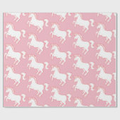 Papier Cadeau Motif de licorne (Plat)