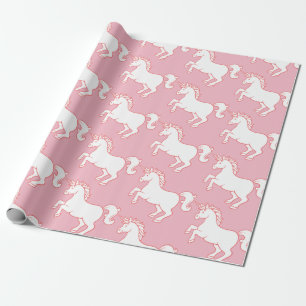 Papier Cadeau Motif de licorne