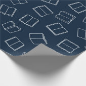 Papier Cadeau Motif de livre (Coin)